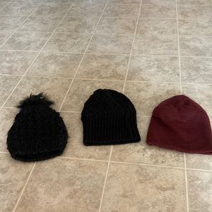 Winter hat bundle, 3 for 8$